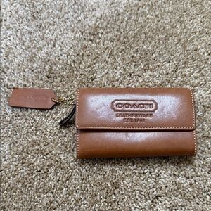 Coach Tan Leatherware Wallet